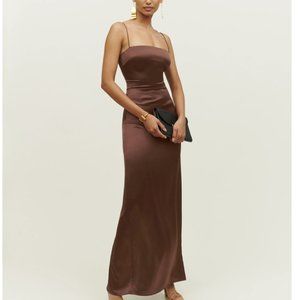 NWT UNWORN: Reformation Frankie Silk Dress Size 6